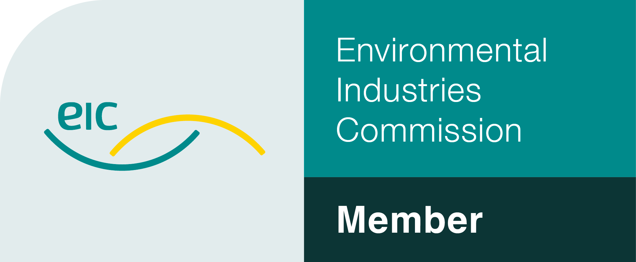 We are now a member of the Environmental Industries Commission!